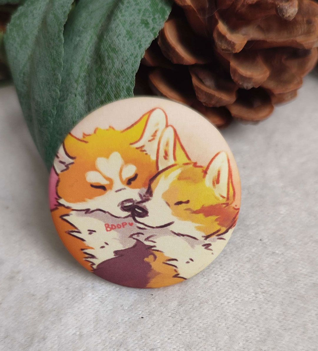 Badge Bisou Boop