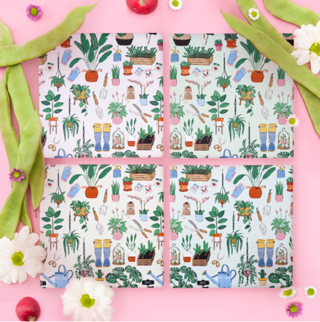 The Potting Shed Ceramic Coaster 