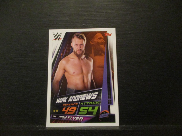 Mark Andrews - W 205 Live Slam Attax Universe Original Trading Card #155