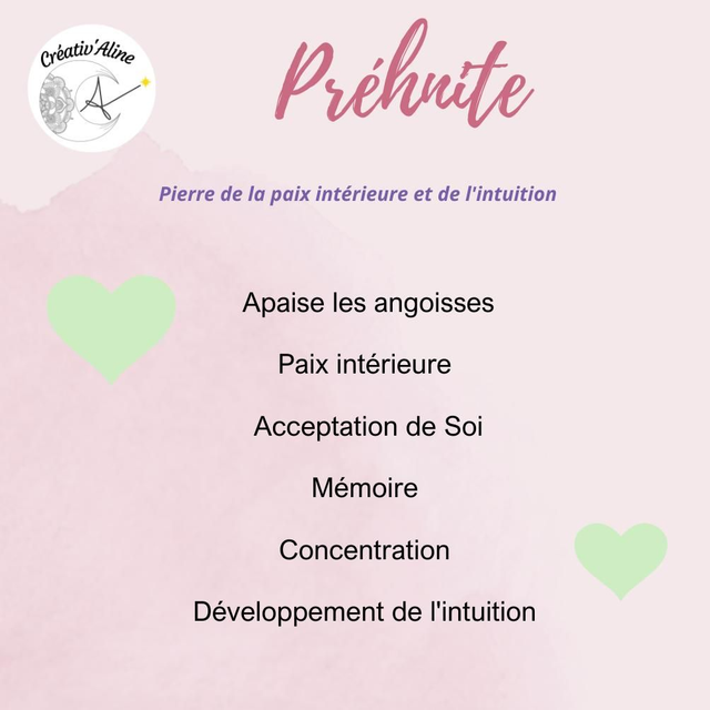 Baroque Préhnite 💚