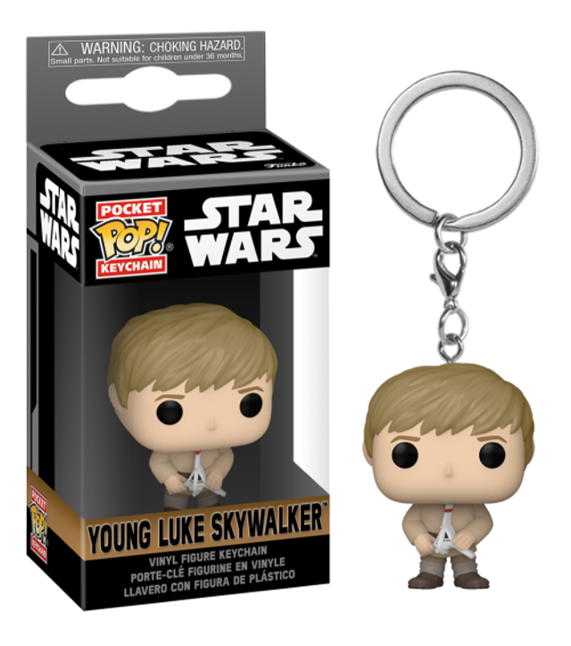 STAR WARS OBI-WAN KENOBI - Pocket Pop Keychains - Luke Skywalker "Young"