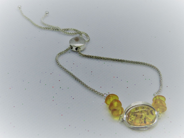 Sterling Silver gemstone slider bracelets