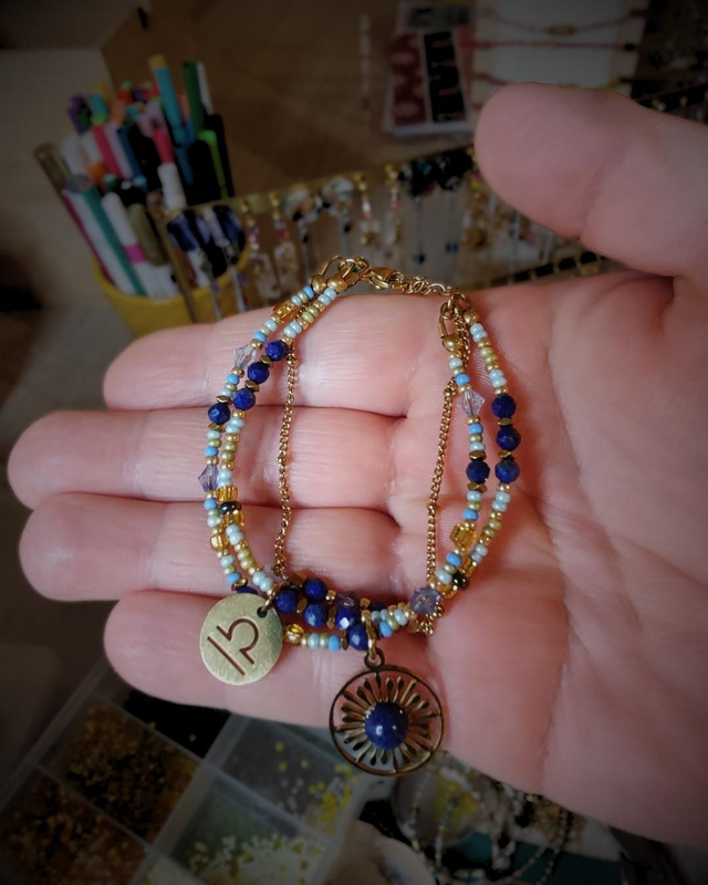 Bracelet Astro Balance &amp; Lapis Lazuli