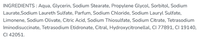 Savon glycérine " Agrumes "