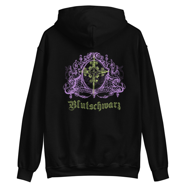 Unisex Zipper - Lilac Cross