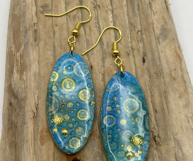 Bubbly clam ovals 