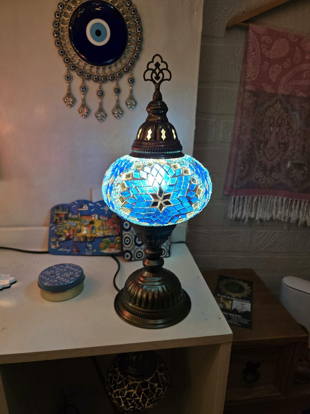 Large Mosaic Table Lamp