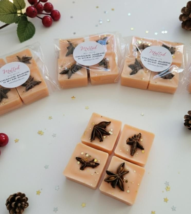 Orange Amere & Star Anise Cubes