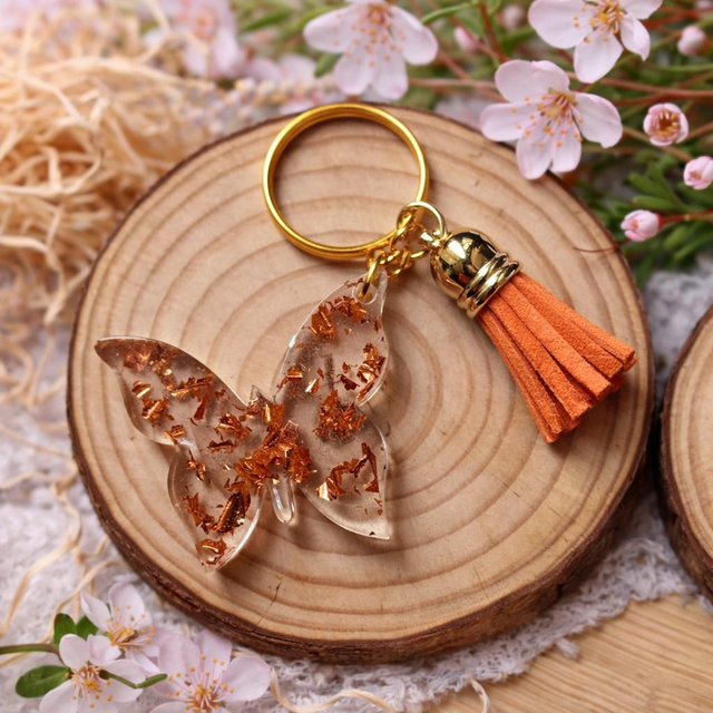 Porte clés papillon PP003