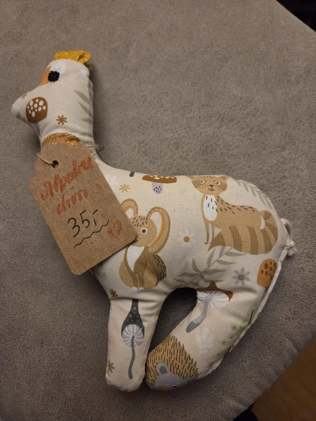 Kinder-Rappel-Tier mit Alpakafüllung