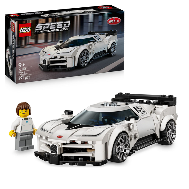 LEGO 77240 Speed Champions Bugatti Centodieci Hypersportwagen