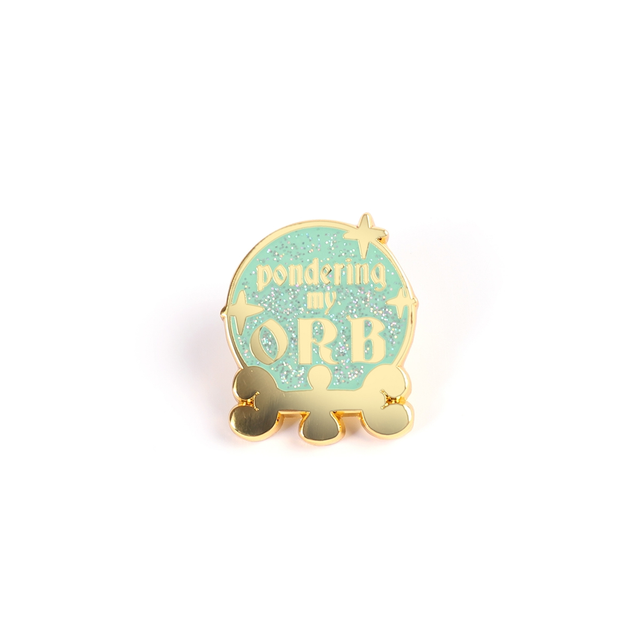 Crystal Orb Enamel Pin