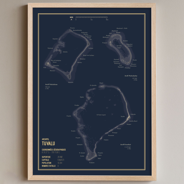 Carte - Tuvalu