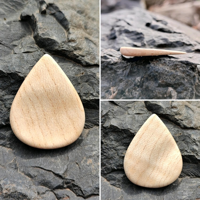 Médiator en Bois d'Érable