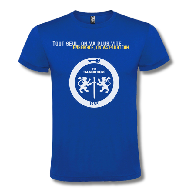 T-SHIRT COTON ADULTE - FC TALMONTIERS