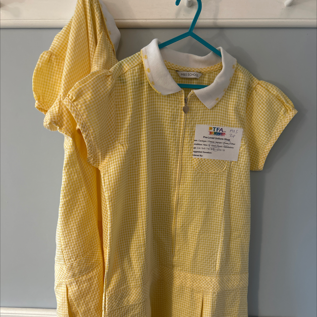 Summer Dress - Age 10/11 - M&amp;S (Zip) (very good condition)