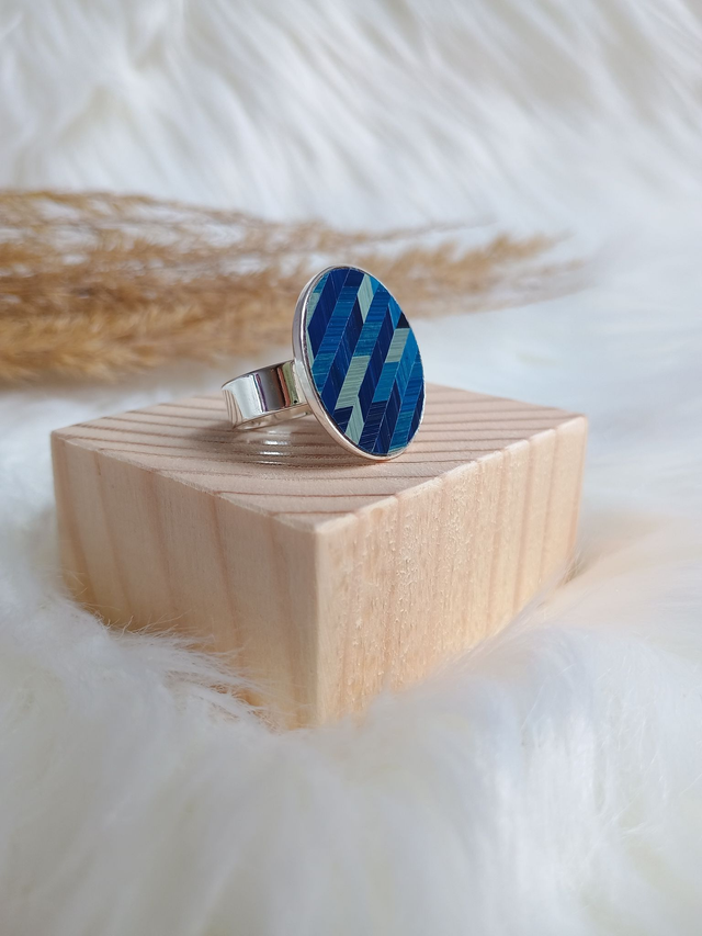 Bague PLATEAU Chevron