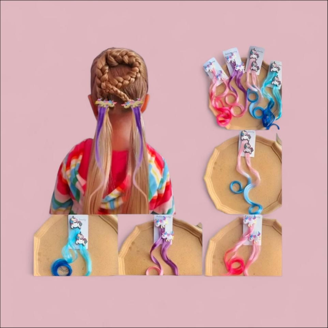 Kids Hair Extension Pieces – Fun & Fashionable | Kids’ Hair Accessories

