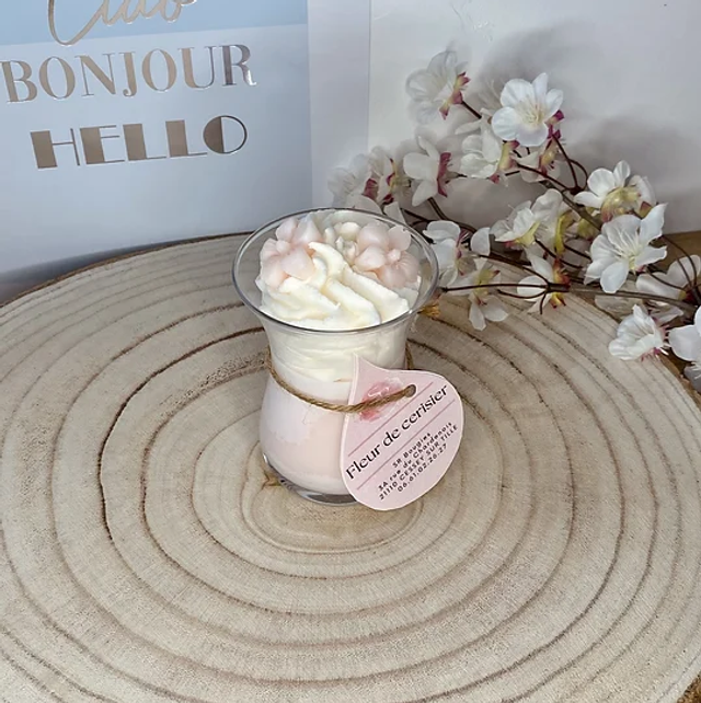 Bougie gourmande « Fleur de cerisier » 