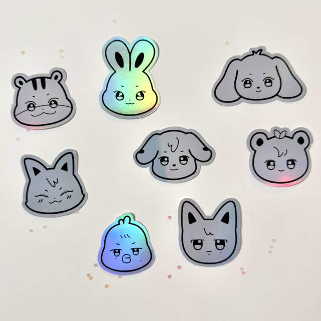 ANITEEZ Holo Stickers