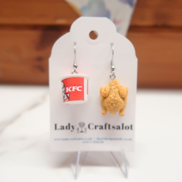 Fried Chicken Earrings