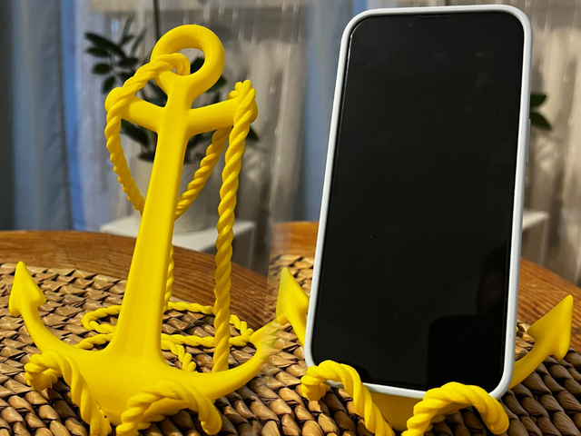 Suporte de Telemóvel "Âncora"  Versão 2