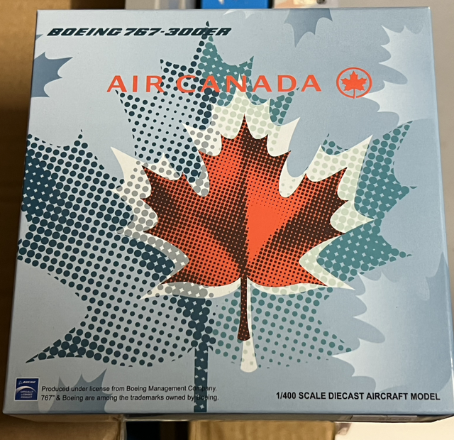 1:400 Boeing 767-300 Air Canada C-GBZR JC Wings