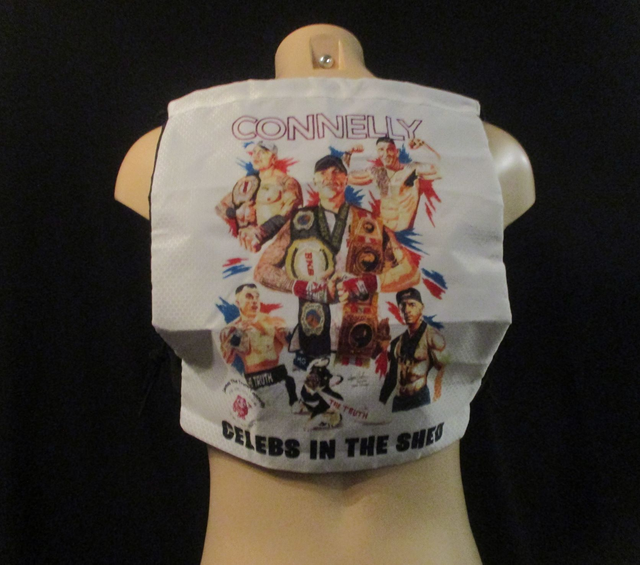 James 'The Truth' Connelly Black &amp; White Drawstring Bag (Bare Knuckle Boxer)