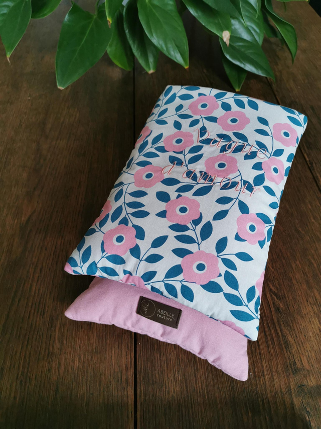 🌸 Pochette à livre - Vague d&#039;amour