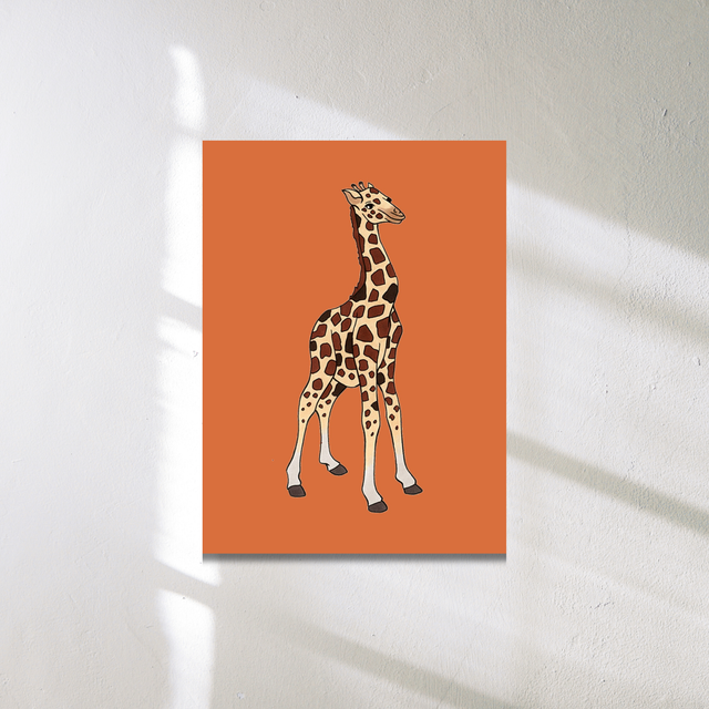 Carte Postale - Girafon