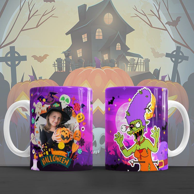 Tazza halloween 09 ( nome + foto )
