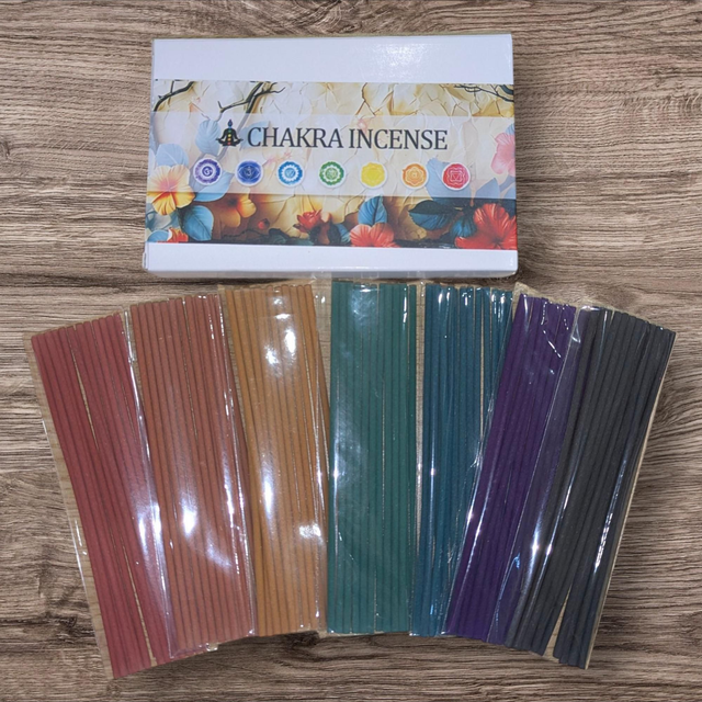 Coffret encens 7 chakras