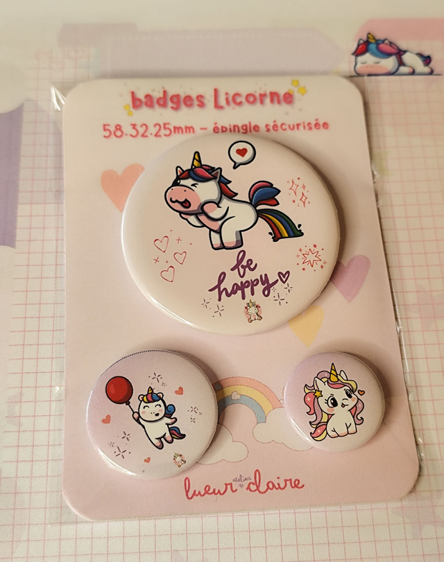 Badge Licorne