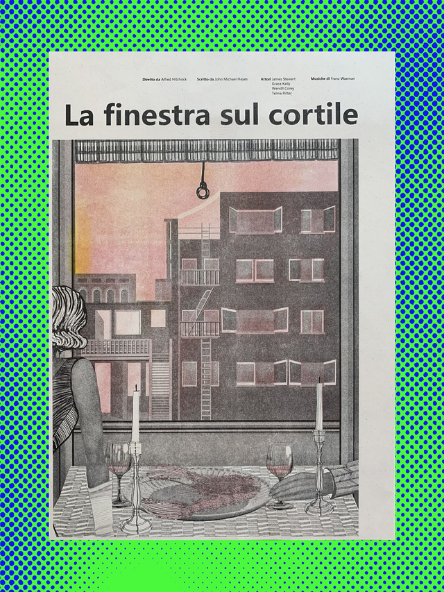 LA FINESTRA SUL CORTILE