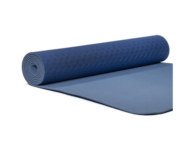 Tapis de yoga bleu TPE Premium