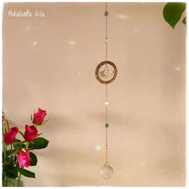 Attrape-soleil Pétale et noix de coco