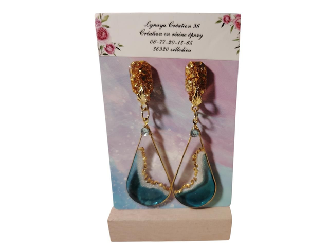 Boucles d'oreilles en acier inoxydable 