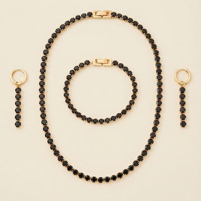 Parure précieuse unique
