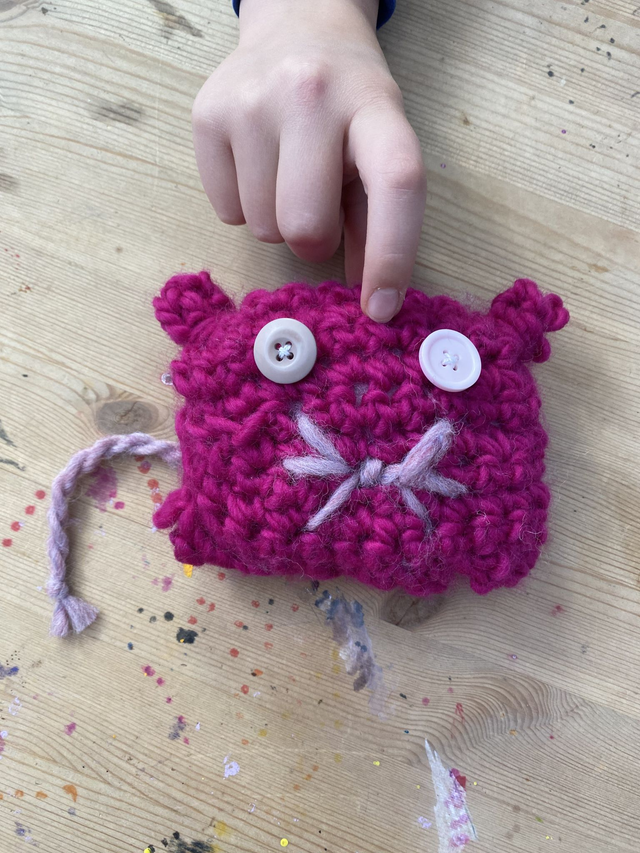 “Kids Knit” class in Kemnay