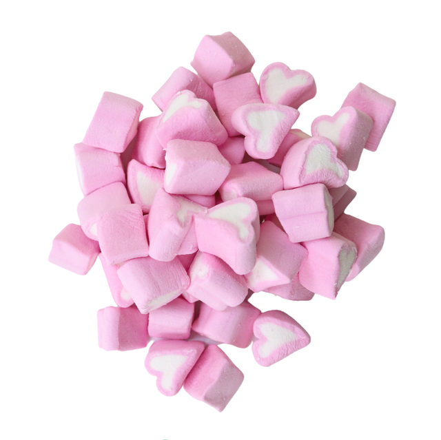Mini Heart Mallows