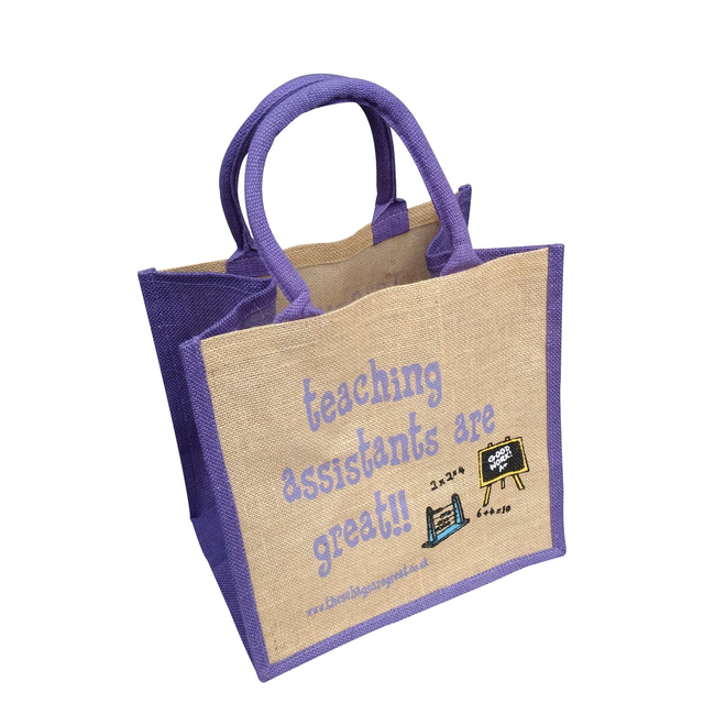 Teaching assistants are great!! Shopping tote bag 