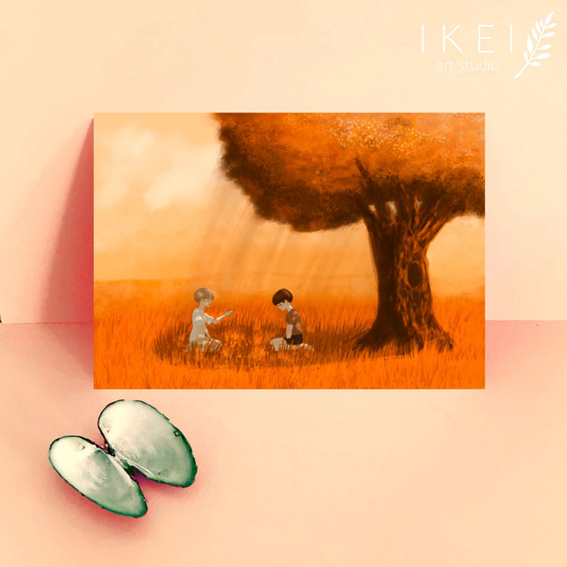 When we were young Art print