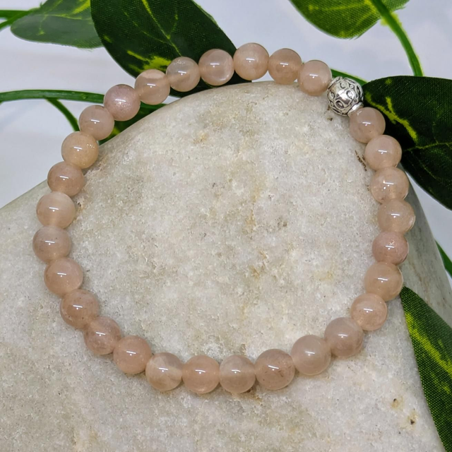 Bracelet "Pierre de soleil" 6mm BR-038