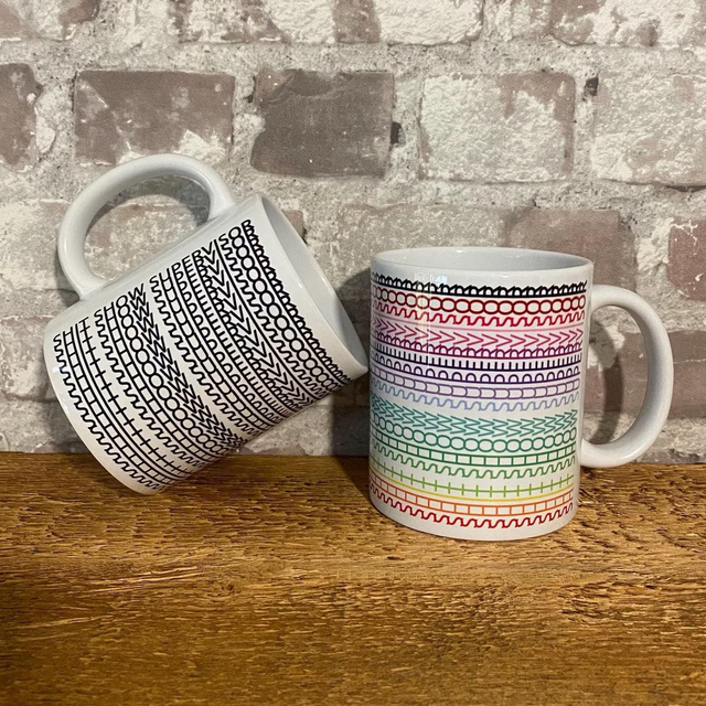 Shitshow Supervisor - Hidden Swear Word Mug 