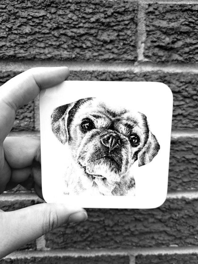 Pug Coaster