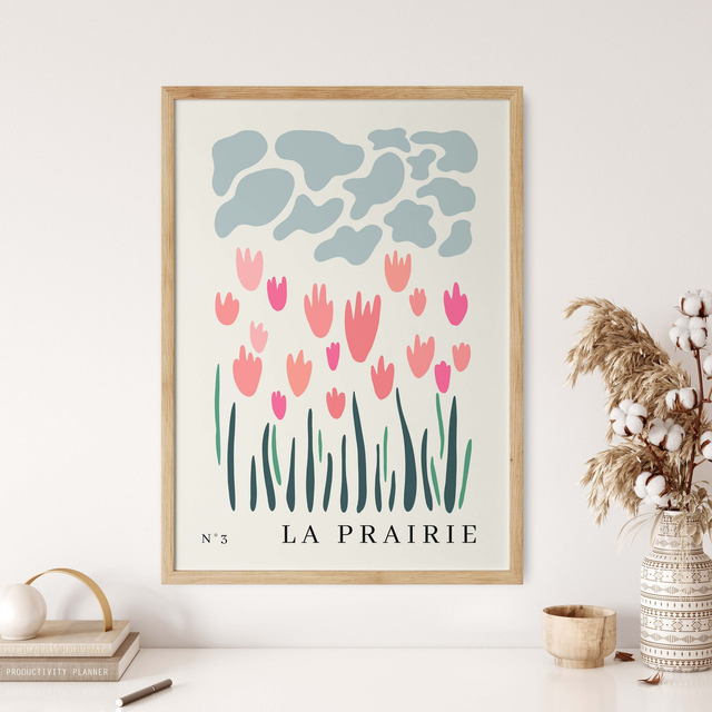 Illustration Print - La Prairie n°3