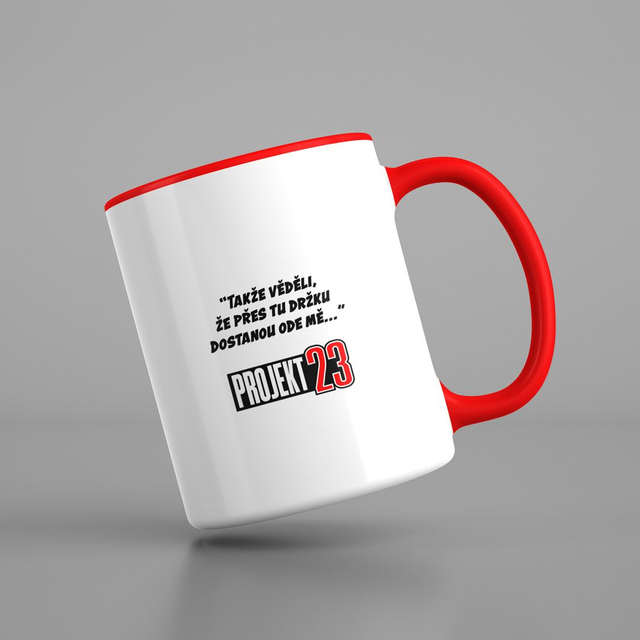 "Takže věděli..." keramický hrnek