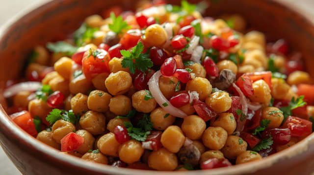 Chickpea salad 