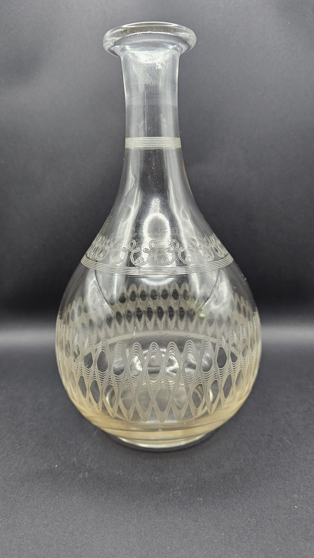 Carafe en cristal 1900 