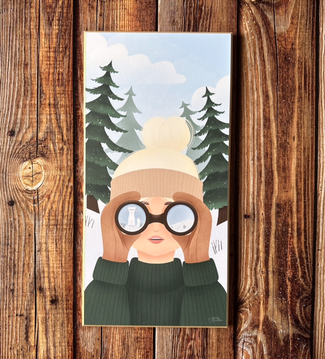 Tableau Exploratrice et belette